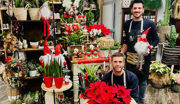 «Con el montaje y creación de la fuente estuvimos un día entero, de las palomas mejor no hablamos»