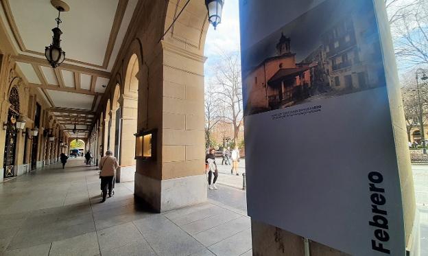 Una fotografía de la Basílica del Santo Cristo, en el calendario de la Diputación