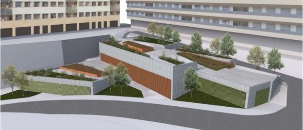 A la espera del proyecto de puesta en marcha del parking para 50 plazas en Ardantza