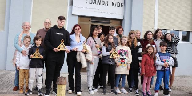 La asociación Danok Kide entregó los premios de su XXIX Concurso de Belenes