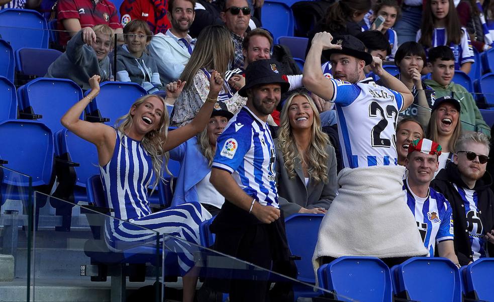 La cuadrilla de Alexander Sorloth y Lena Selnes disfrutó de Anoeta y de la Nochevieja en Donostia