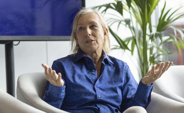 Martina Navratilova anuncia que padece cáncer de mama y garganta