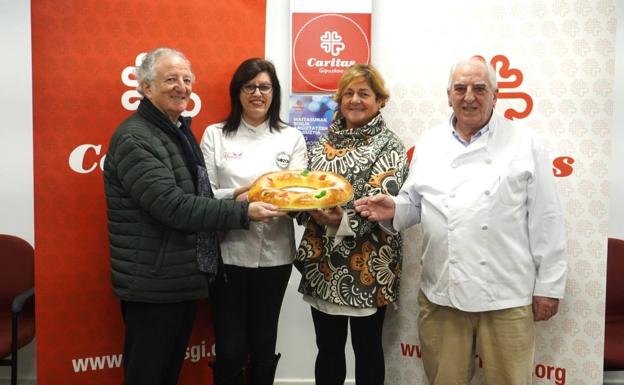 1.500 raciones de roscón solidario para ayudar a Cáritas