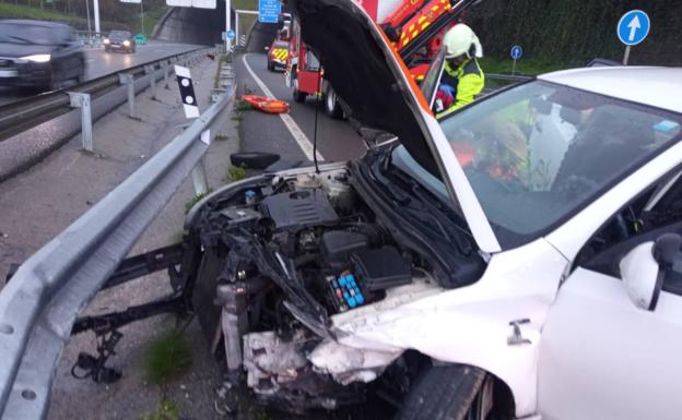 Jornada complicada en las carreteras por las intensas lluvias
