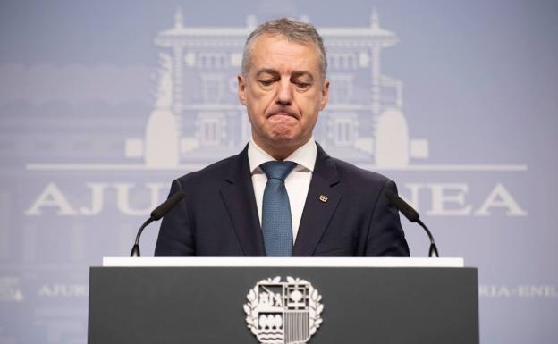 Urkullu «reprueba» la corrupción y muestra su «respeto» por el fallo del Tribunal Supremo