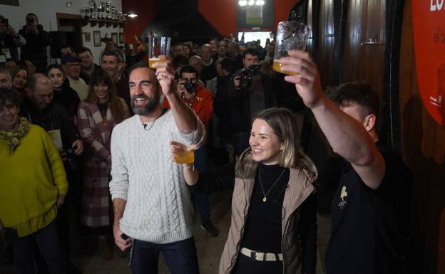 Aitziber Garmendia y Jon Plazaola abren la temporada del txotx: «Gure sagardo berria!»