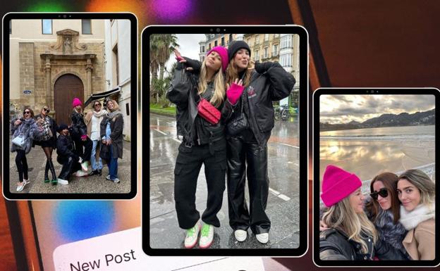 El 'finde' de chicas influencers por Donostia: Alba Díaz, Anna Padilla y Anita Matamoros