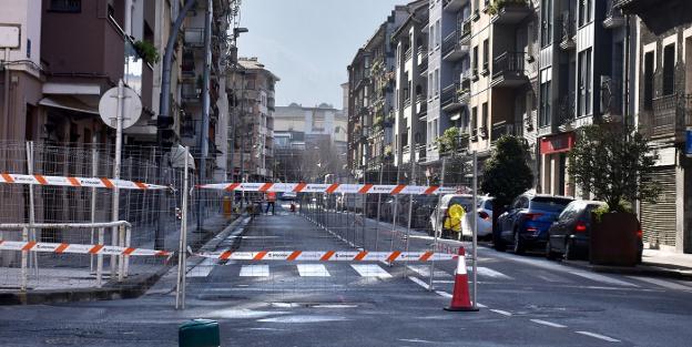 Ya han comenzado las obras para la reforma de Kale Berria