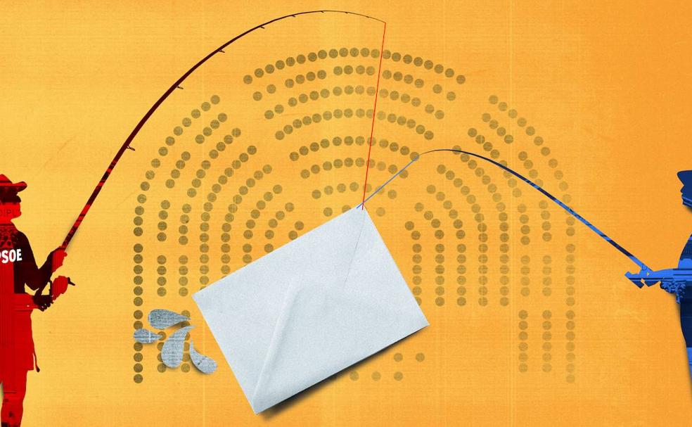 El codiciado voto de centro