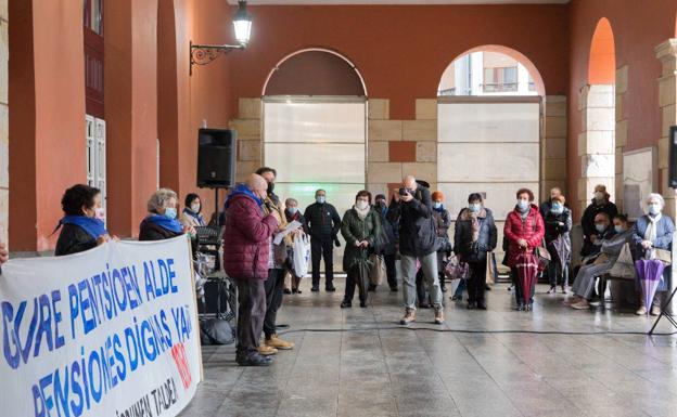 Los pensionistas celebran este lunes cinco años de reivindicaciones en la calle