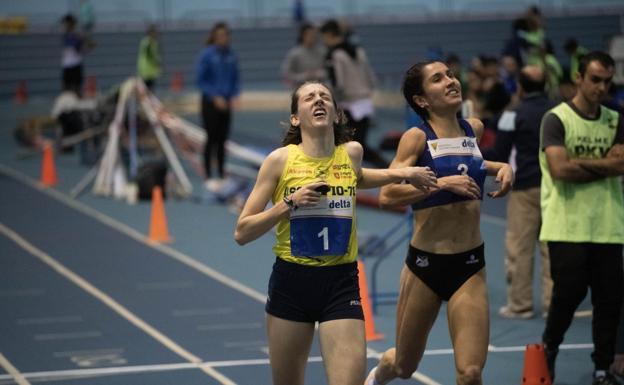 Iraia Mendia se proclama campeona de Euskadi de cross en Ortuella