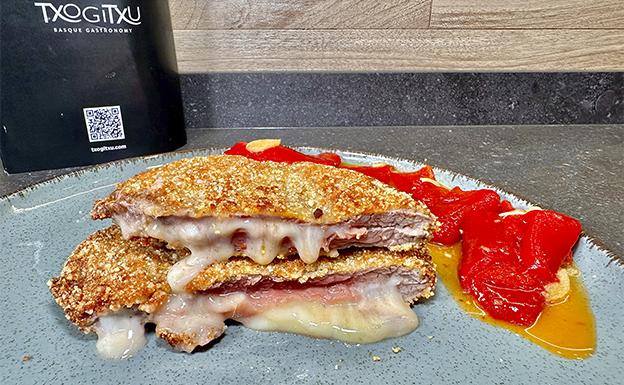 Receta de cachopín de ternera