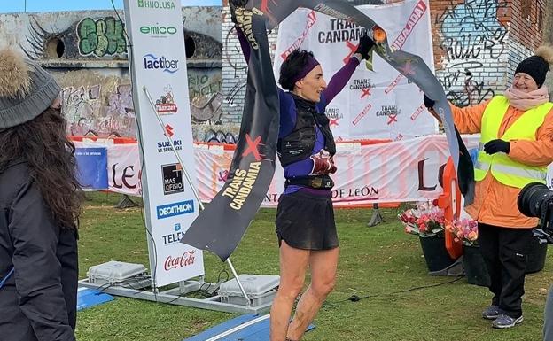 Cuarta victoria de Oihana Kortazar en León