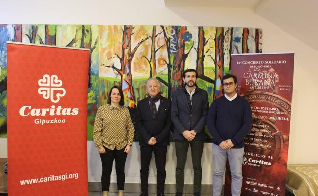 El Orfeón y Musikene harán un 'Carmina Burana' solidario con los 'sin hogar'