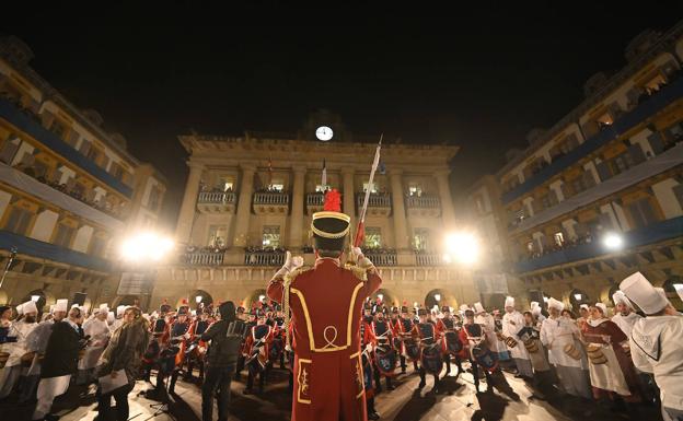 Revive al completo el cierre del día de San Sebastián