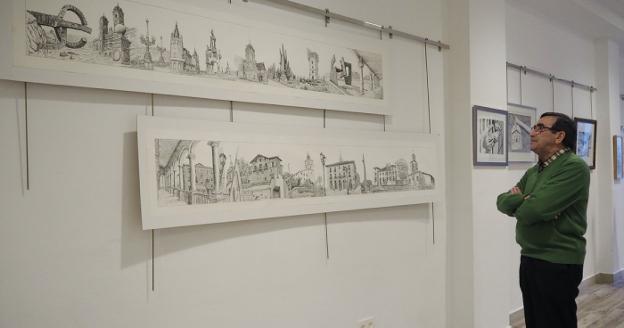 Juan Mari Arrizabalagaren marrazki erakusketa Portaleburun, hilaren 29ra arte