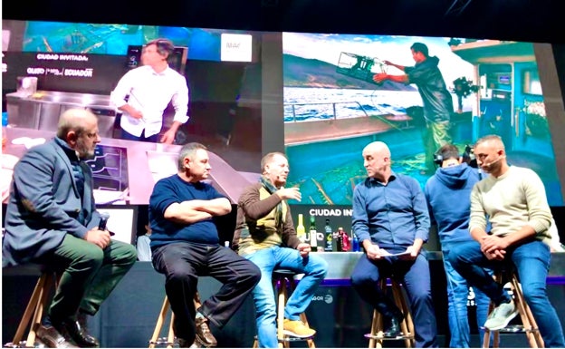 Elkano lleva a los arrantzales y sus 'repúblicas marítimas' al escenario de Madrid Fusión