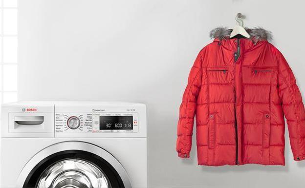 Cómo lavar un plumífero en la lavadora sin que se deforme