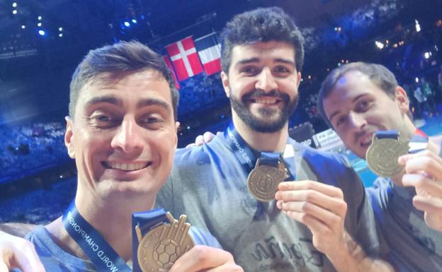 Kauldi, Peciña y Garciandia regresan con el bronce al cuello