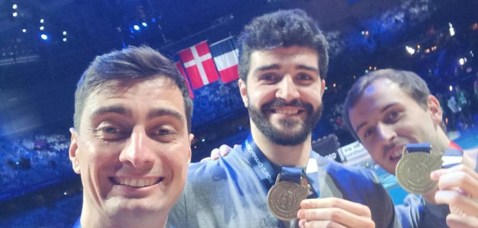 Handball |  World Cup: Kauldi, Peciña and Garciandia return with the bronze around their necks