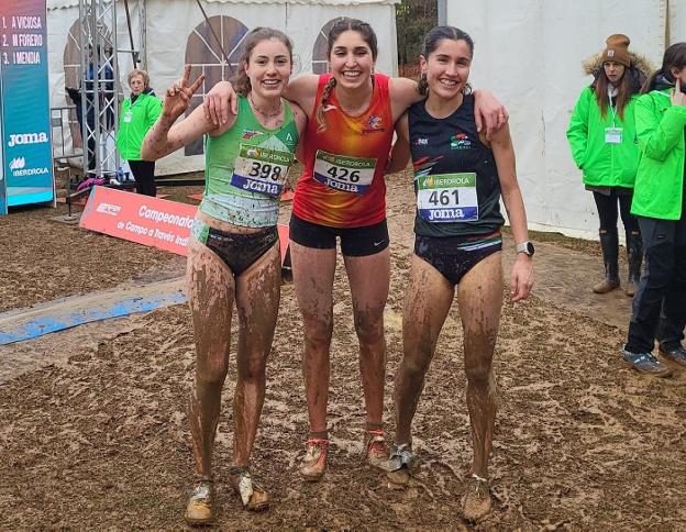 La lazkaotarra Iraia Mendia, bronce en el campeonato de España sub 23 de cross