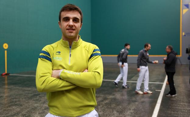 Jon Ander Peña: «Cada año sube el nivel de presión, pero ahora lo llevo mejor»