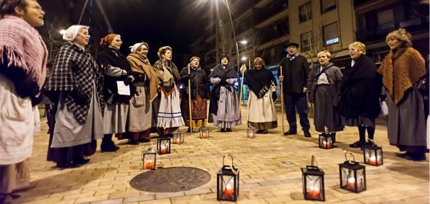 Bendiciones de la Candelaria y San Blas y coplas de Santa Águeda