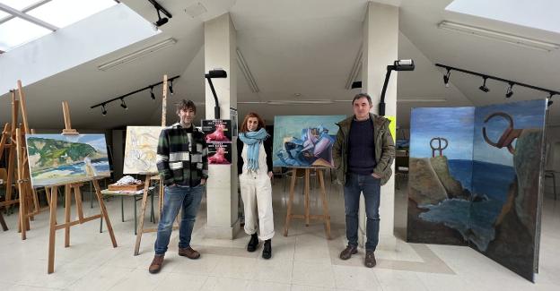 Un desván lleno de arte