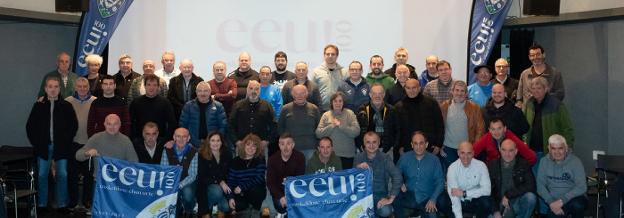 La SD Euskalduna celebró su acto de homenaje a los socios en Bastero
