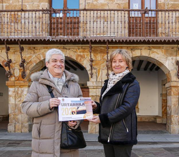 Maribel Ibarreta, primera ganadora del calendario municipal de 2023