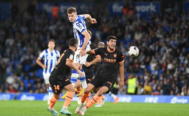 La Real Sociedad visitará al Valencia el sábado 25 de febrero