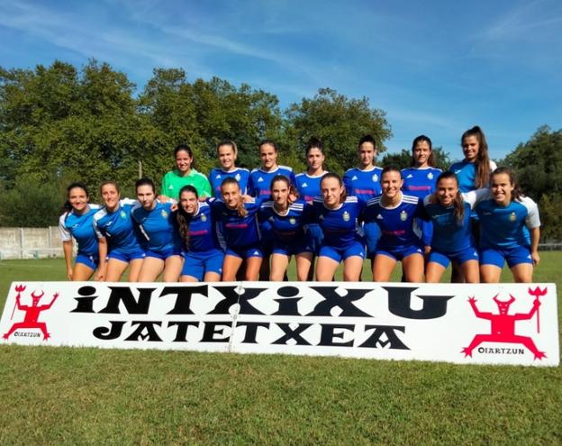 El equipo femenino del Oiartzun se adjudica una nueva victoria
