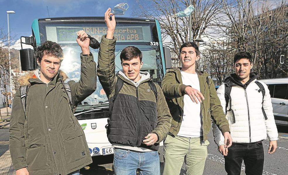 Al bus sin mascarilla