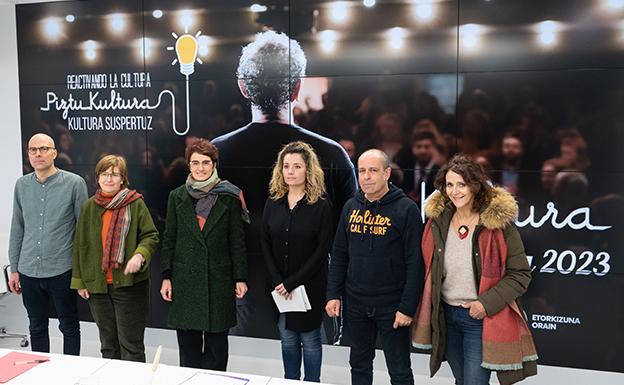 6 millones de euros para el plan Piztu Kultura 2023