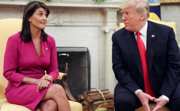 La exgobernadora Nikki Haley planta cara a Trump con su candidatura a la presidencia estadounidense