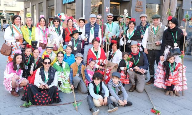 Animado y vistoso sábado de carnaval
