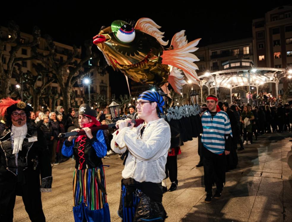 El Carnaval se despidió entre chispas y humo