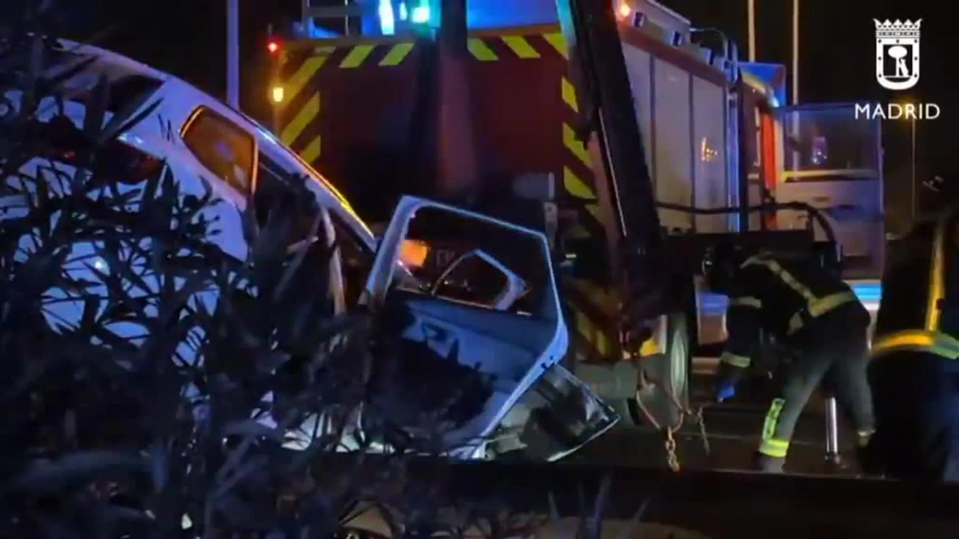 Muere El Pasajero De Un Taxi En Madrid En Un Choque Frontal De ...