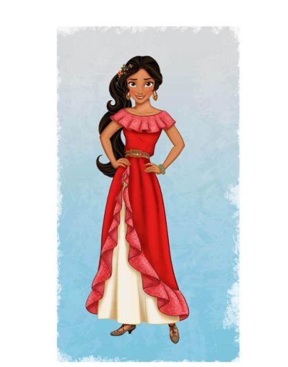 Princesa vestido rojo disney sale