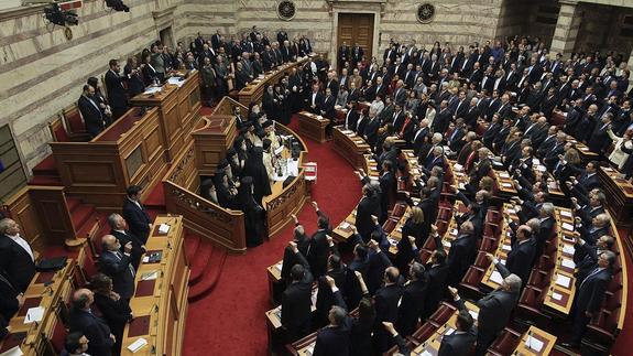 El Parlamento griego abre su primera legislatura con mayoría izquierdista