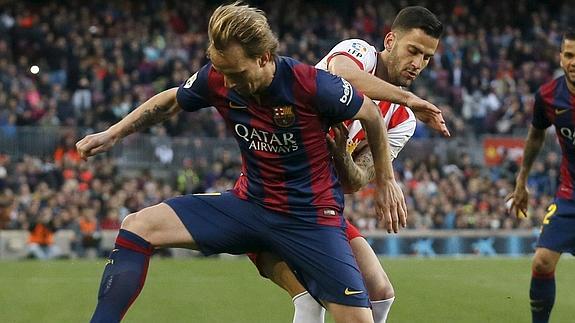 Rakitic: «Desde que me presentaron en Barcelona estoy pensando en este partido en el Pizjuán»
