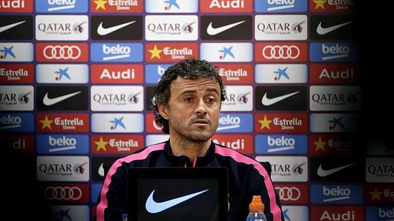 Luis Enrique: «El Sevilla es uno de los rivales más estimulantes»