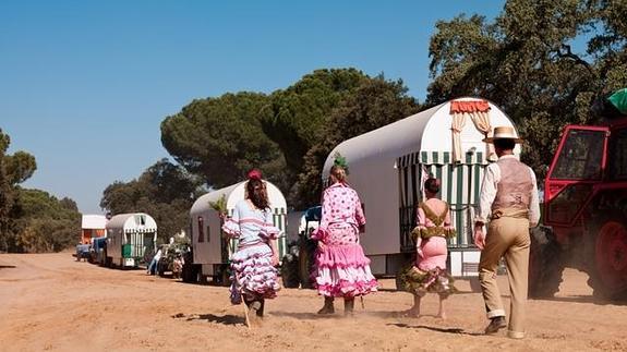 El Rocío, un recorrido cargado de sentimiento