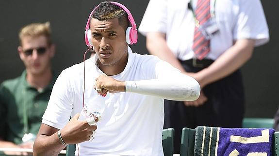 Nick Kyrgios, coleccionista de multas