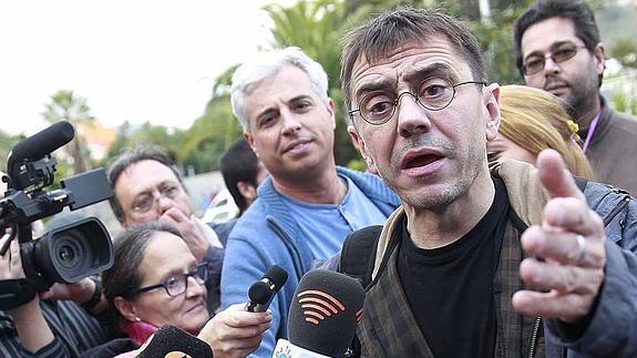 Monedero no ve «relevantes» sus insinuaciones sobre Rivera