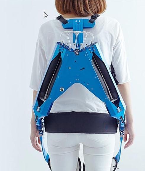 Crean un exoesqueleto para cargar peso