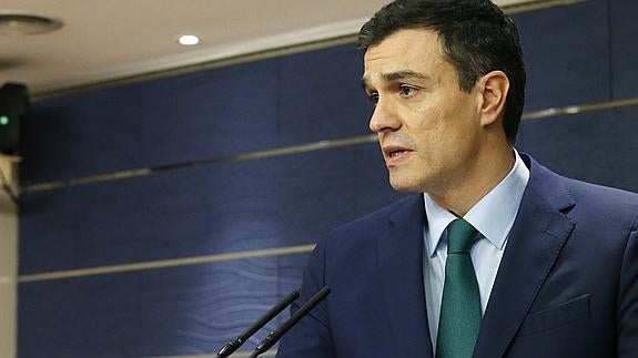 Pedro Sánchez: «Al PP le tenderé siempre la mano»