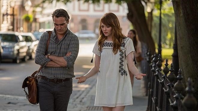 «'Irrational Man' es una historia muy violenta y muy filosófica»