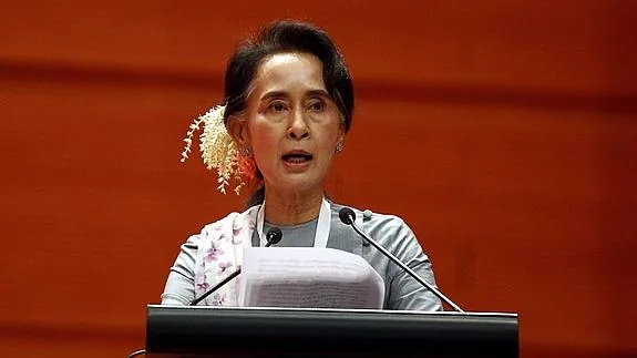 Suu Kyi, propuesta para ocupar cargos en el nuevo Gobierno birmano