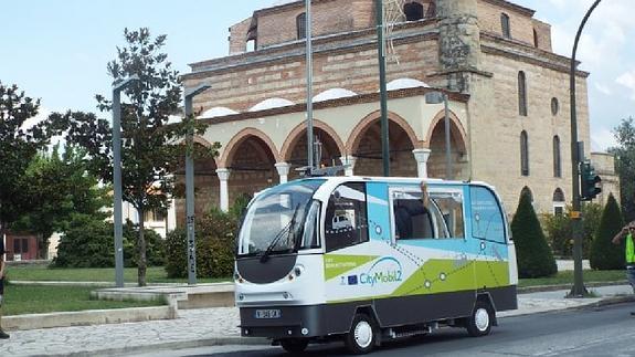 Autobuses autónomos por San Sebastián